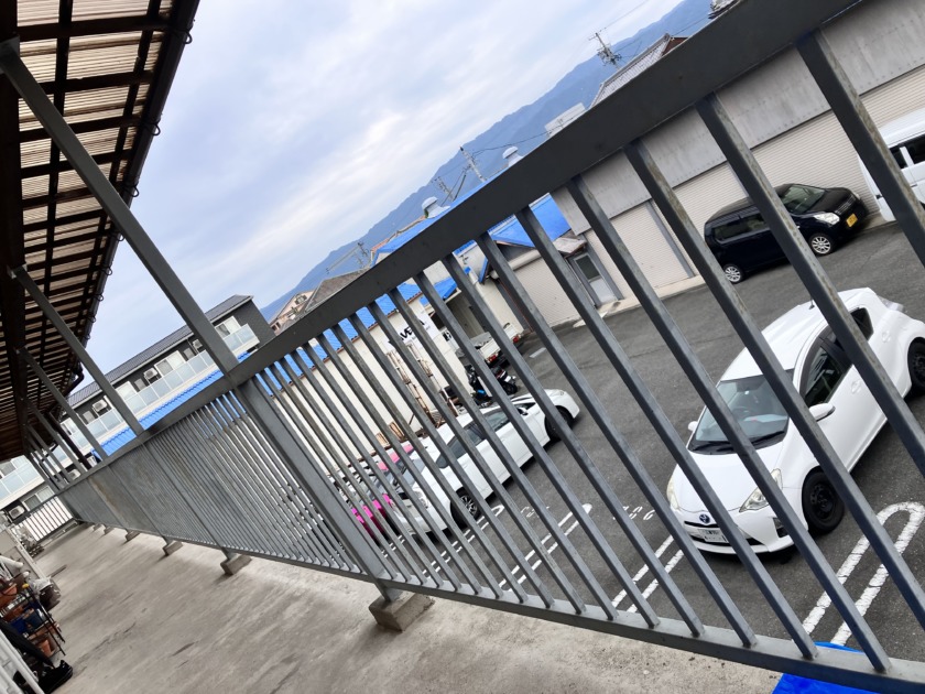 伊賀市　アパート鉄骨塗装工事