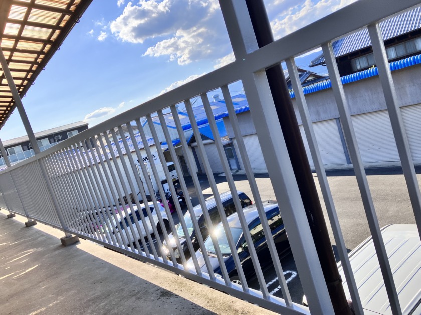 伊賀市　アパート鉄骨塗装工事